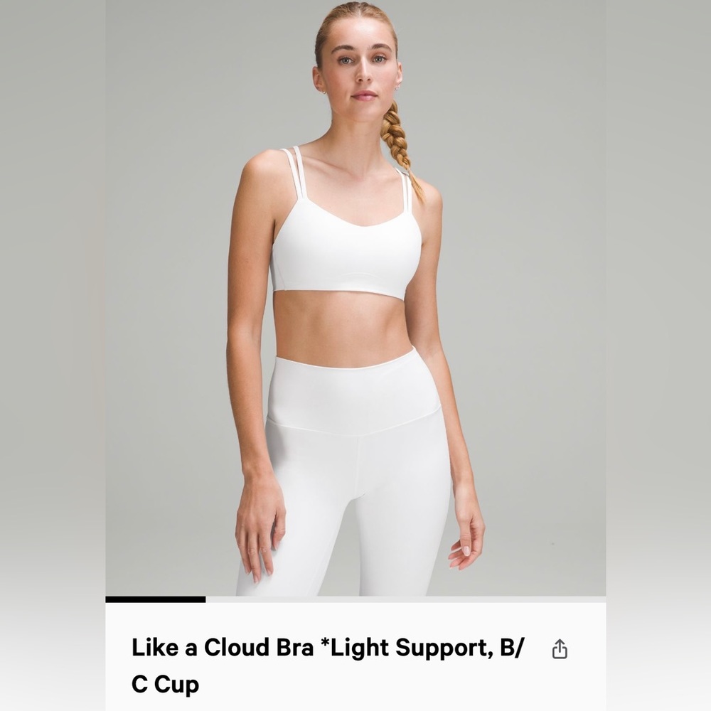 Lululemon “like a Cloud” bra